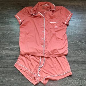 Born Women's Orange and Pink Pajamas